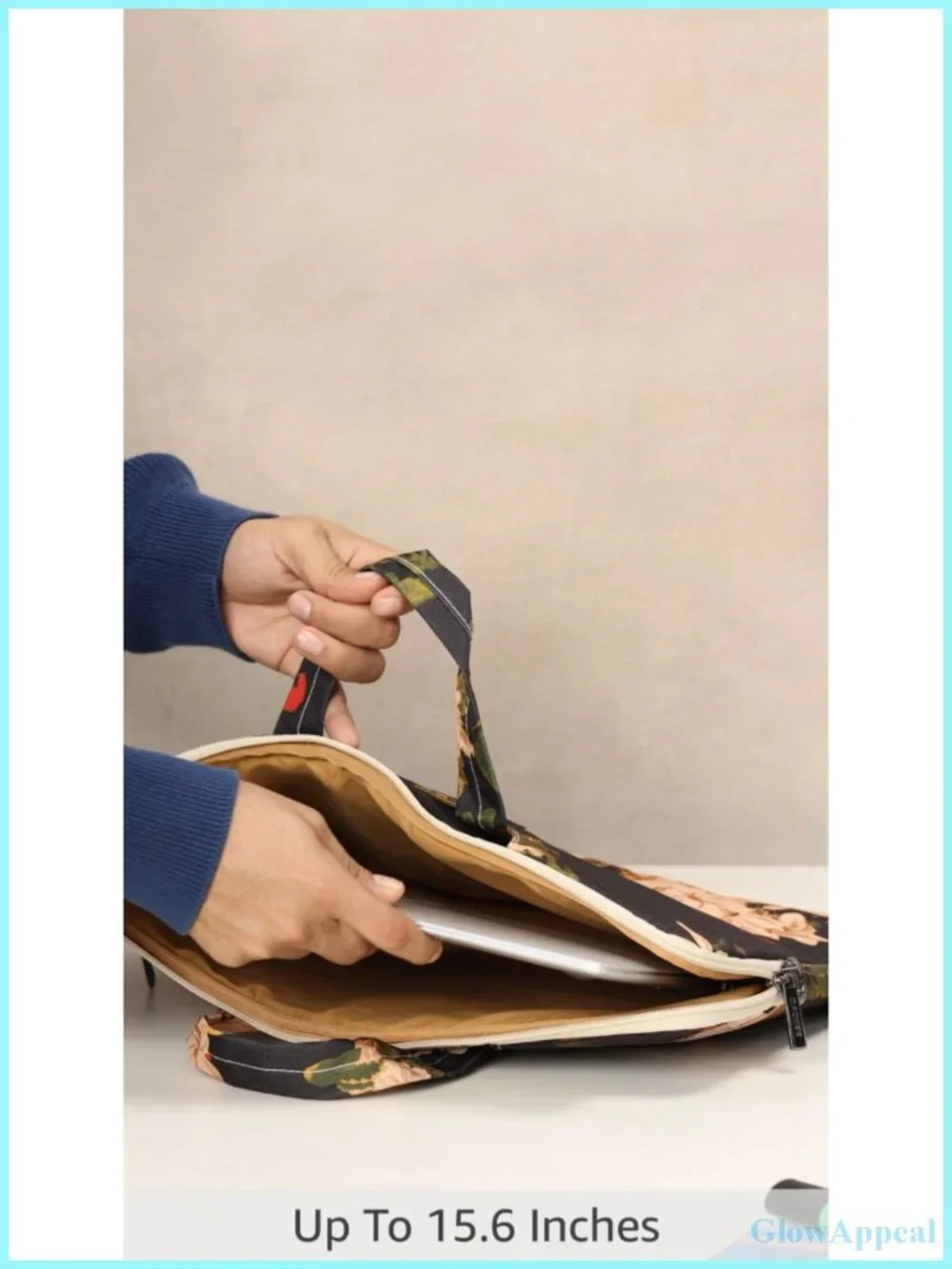 Waterproof Shockproof Laptop Shoulder Bag for 15-15.6 Inch MacBook